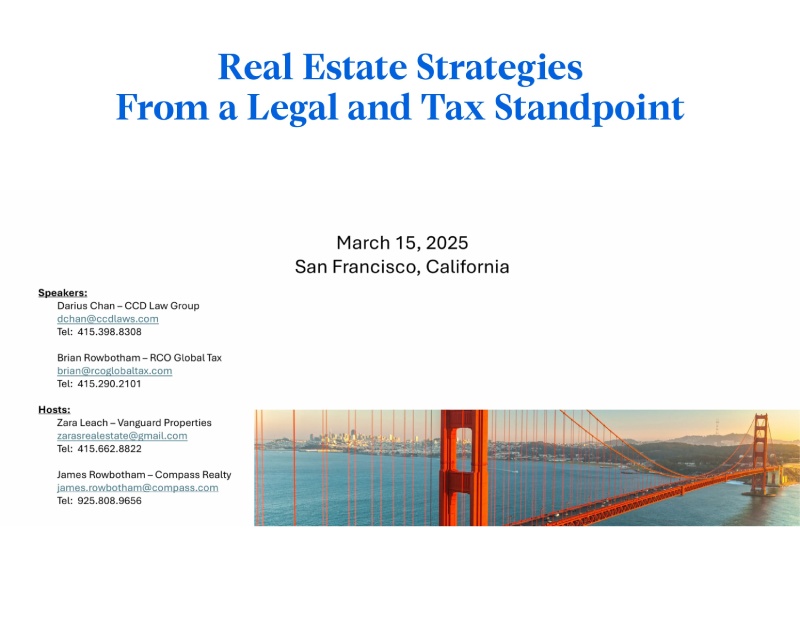 Real Estate Strategies