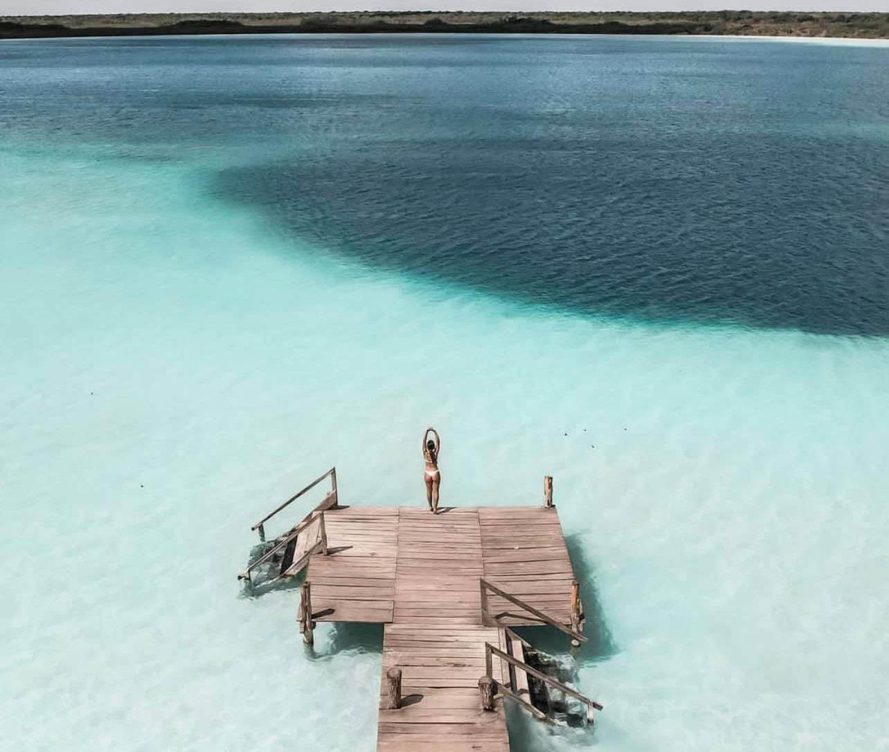 Lagoons in the Riviera Maya