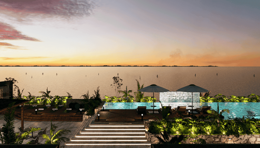Costa Mujeres marina and luxury lifestyle Riviera Maya