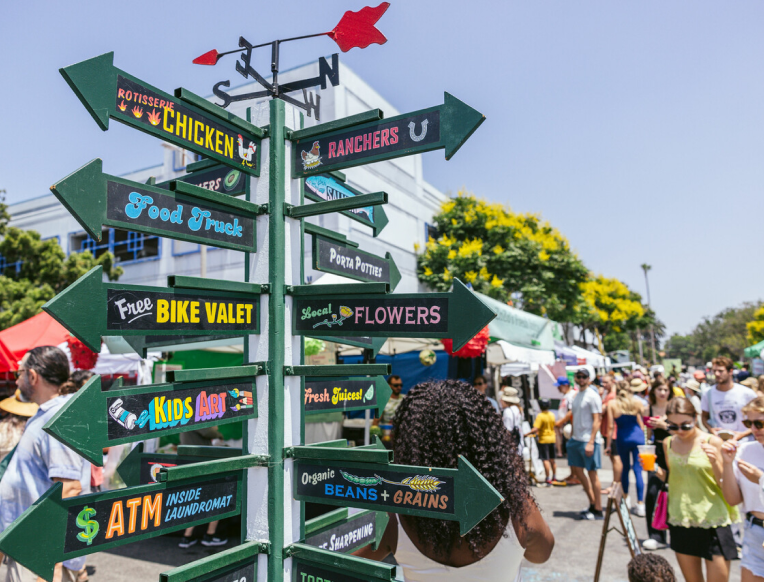 Mar Vista's Farmers Market photo courtesy of Patrick Record.