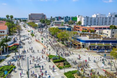 Mayor Garcetti at CicLAvia Culver meets Venice from Flickr