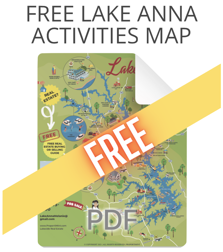 2024 Lake Anna Map