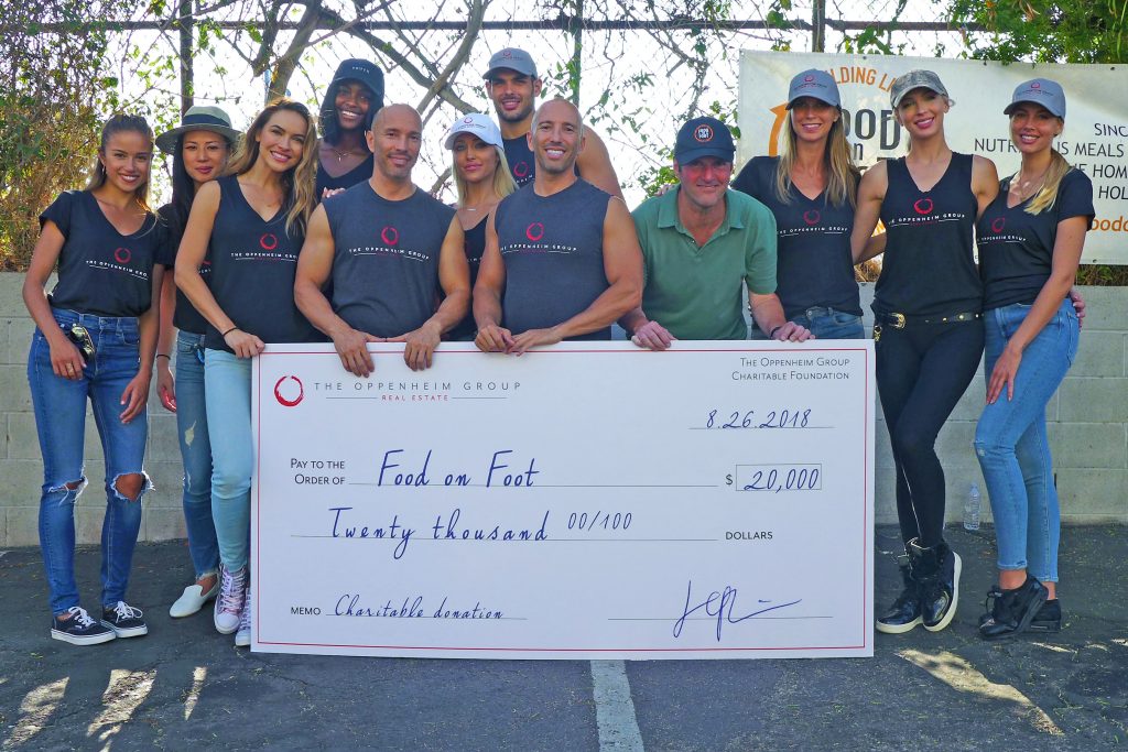 The Oppenheim Group volunteers