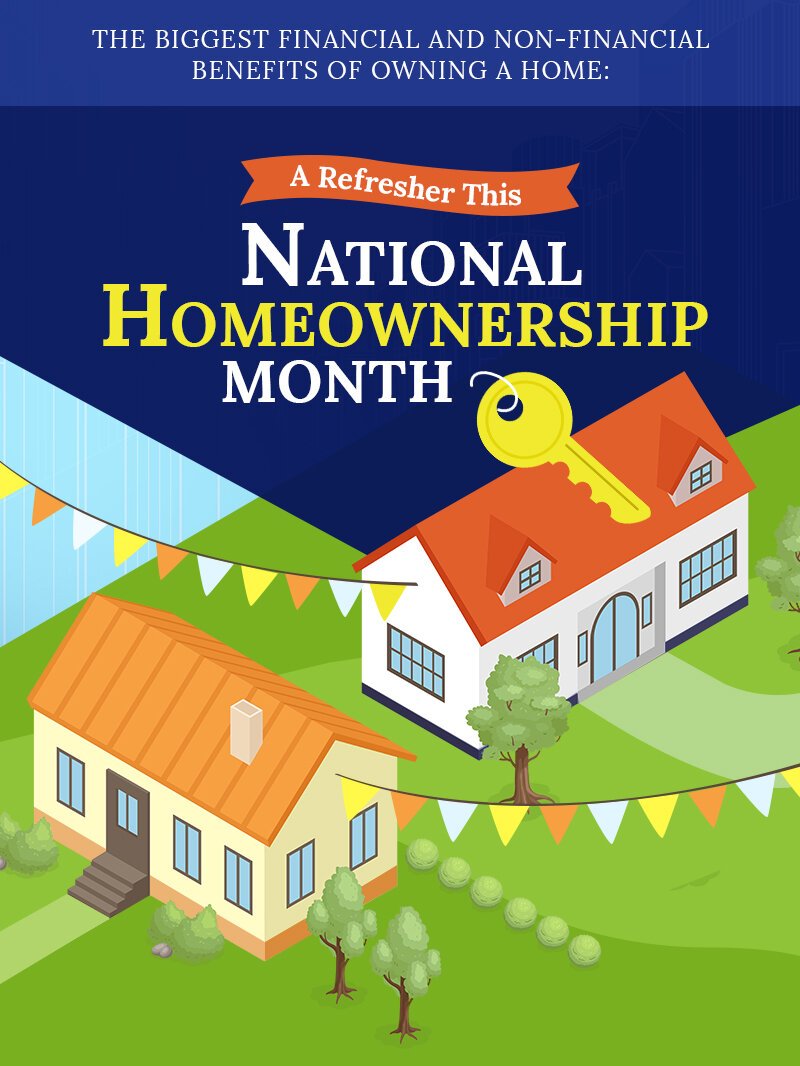 The Biggest Financial and Non-Financial Benefits of Owning A Home: A Refresher During This National Homeownership Month