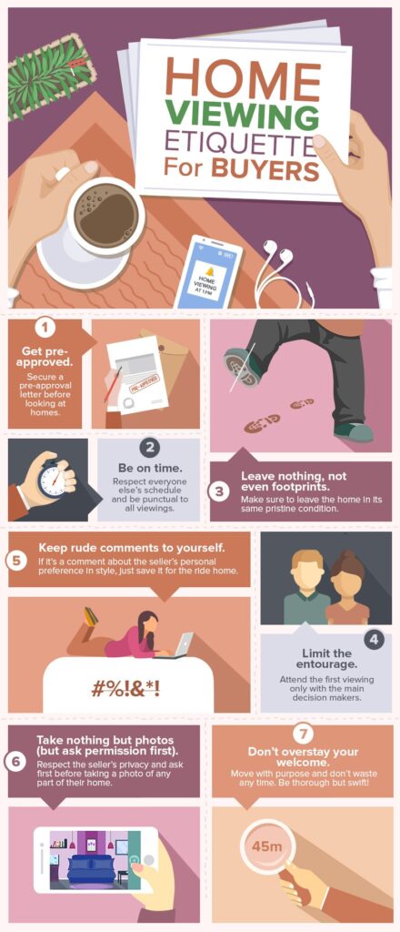 Home Viewing Etiquette For Buyers