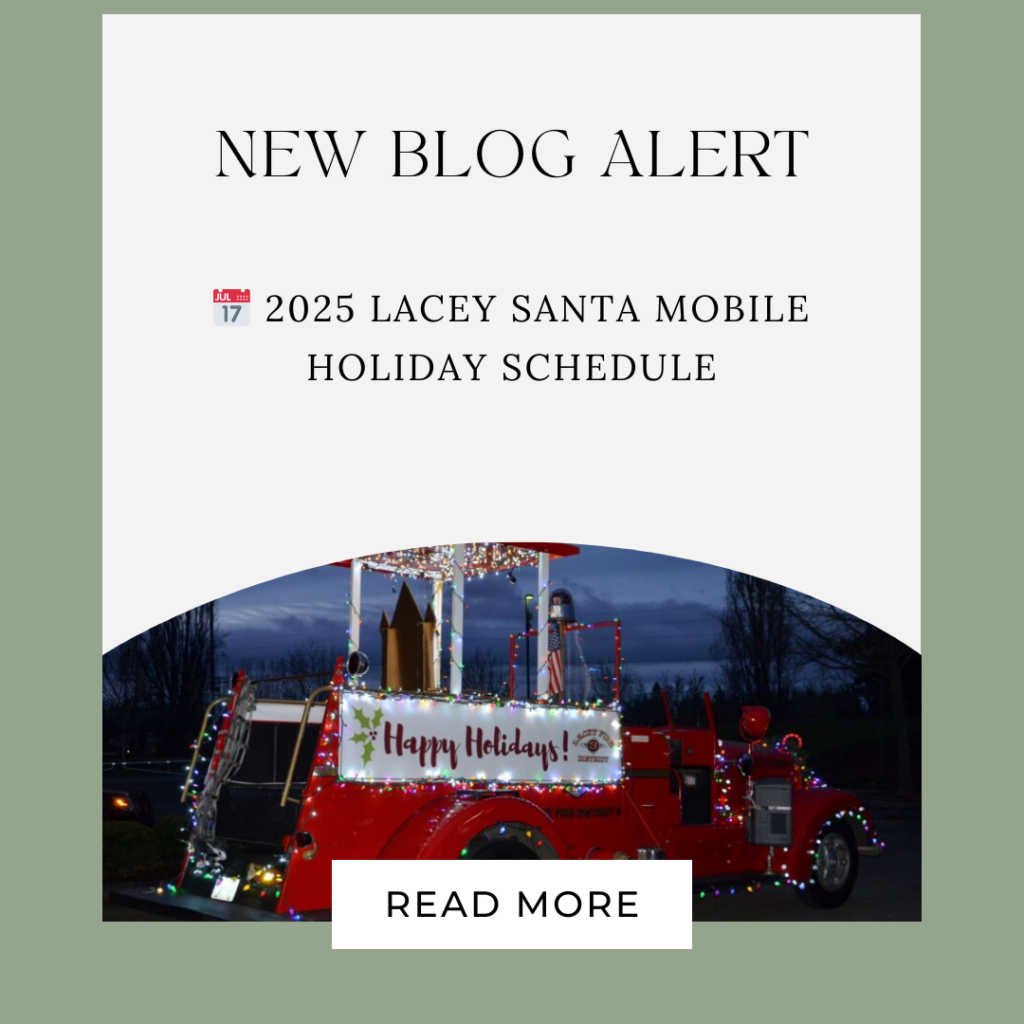 2025 Lacey Santa Mobile Holiday Schedule