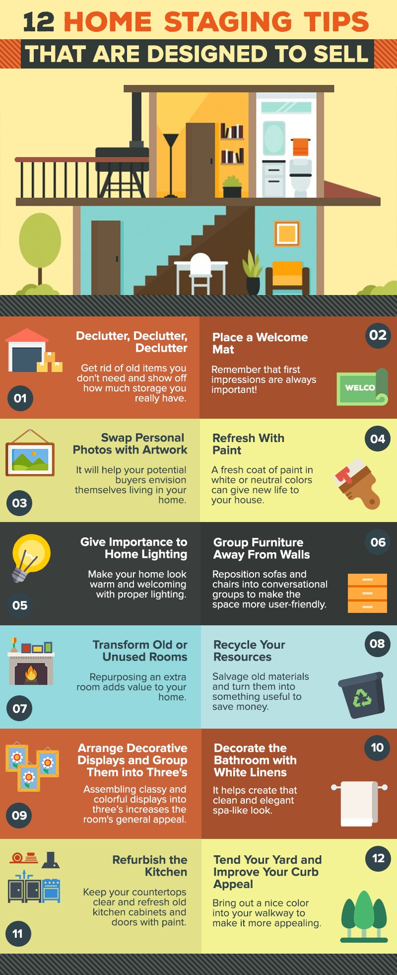 12 Home Staging Tips That Are Designed to Sell