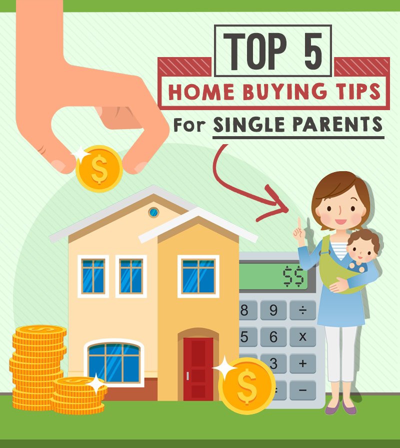 Top 5 Home Buying Tips for Single Parents
