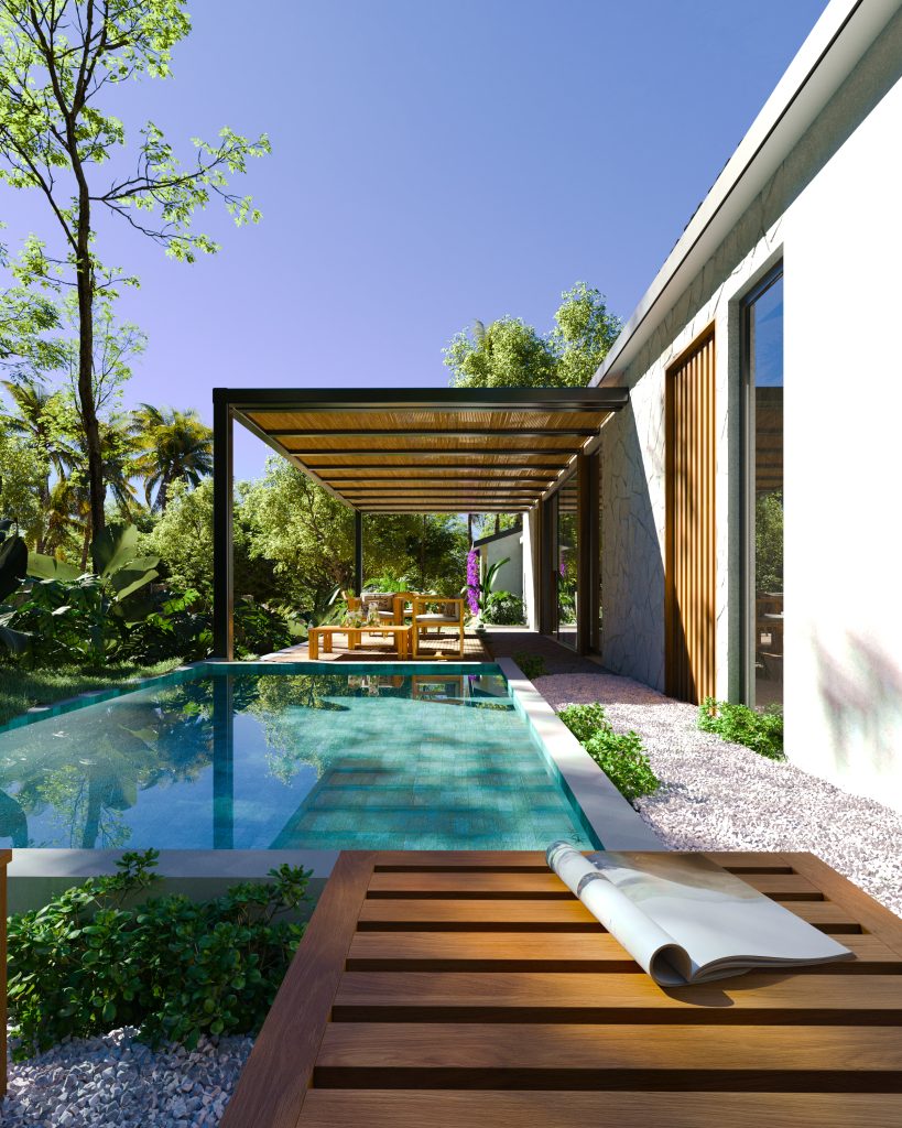 Casa Veranera – Brand New Modern Tropical 3 Bedroom Home with Guest House in Playa Grande - Playa Grande, Guanacaste