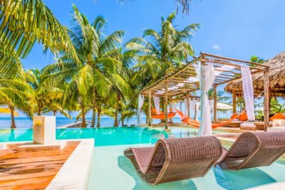 ambergris caye resorts ocean front