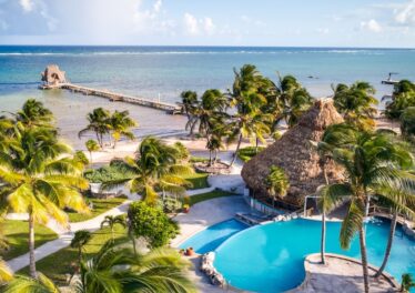 Oceanfront villa for sale in Ambergris Caye Belize 2025
