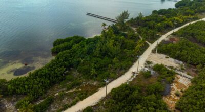 Arial view of Parcel 873