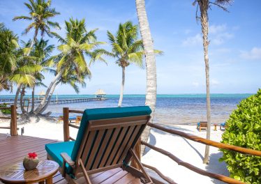 Retire in belize and make this view of the Caribbean your everyday