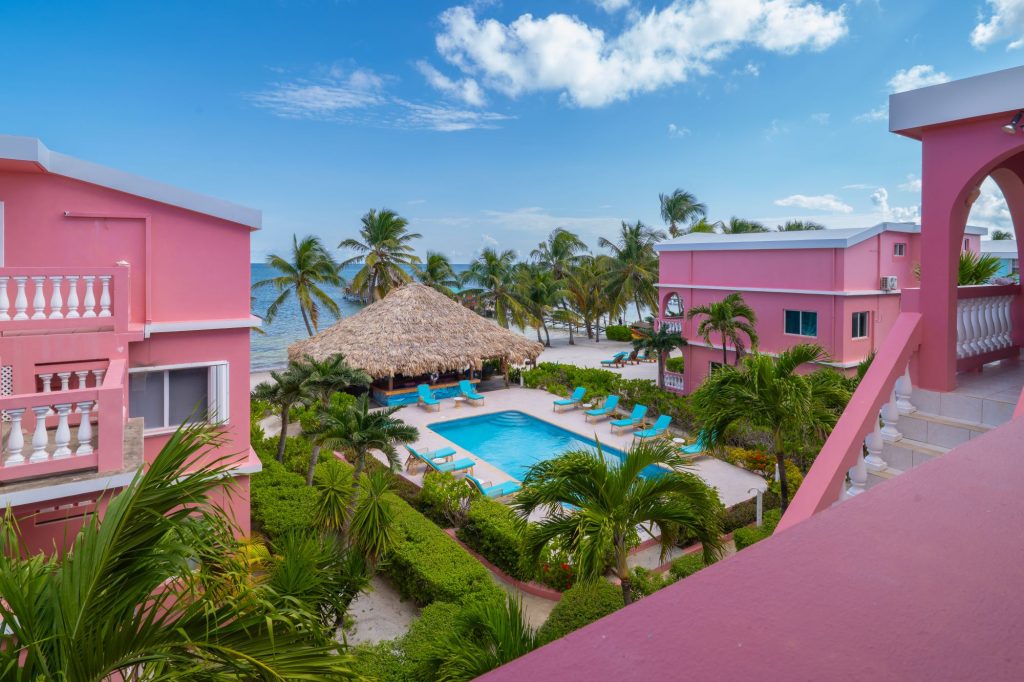 Caribe island resort Beachfront Condo for Sale in Ambergris Caye