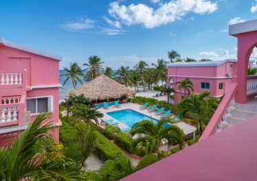 Caribe island resort Beachfront Condo for Sale in Ambergris Caye