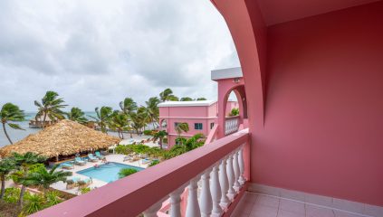 Beachfront Condo for Sale in Ambergris Caye – 3-Bedroom Oceanfront Unit at Caribe Island Resort