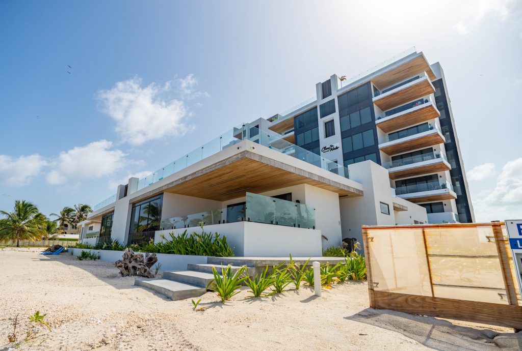 ClearWater Belize beachfront villa with private pool and ocean views in Ambergris Caye, belize real estate