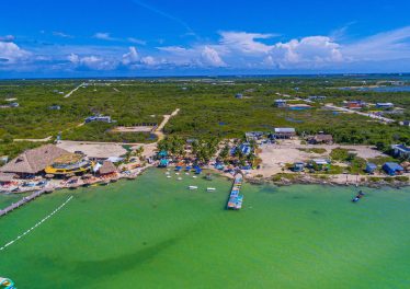 lot in secret beach aerial of the area