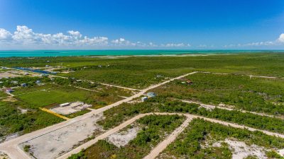 Aerial of grand Belizean estates land for sale parcel 9979