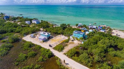 Ocean view from Parcel 8375, a prime lot near Secret Beach, Ambergris Caye Belize