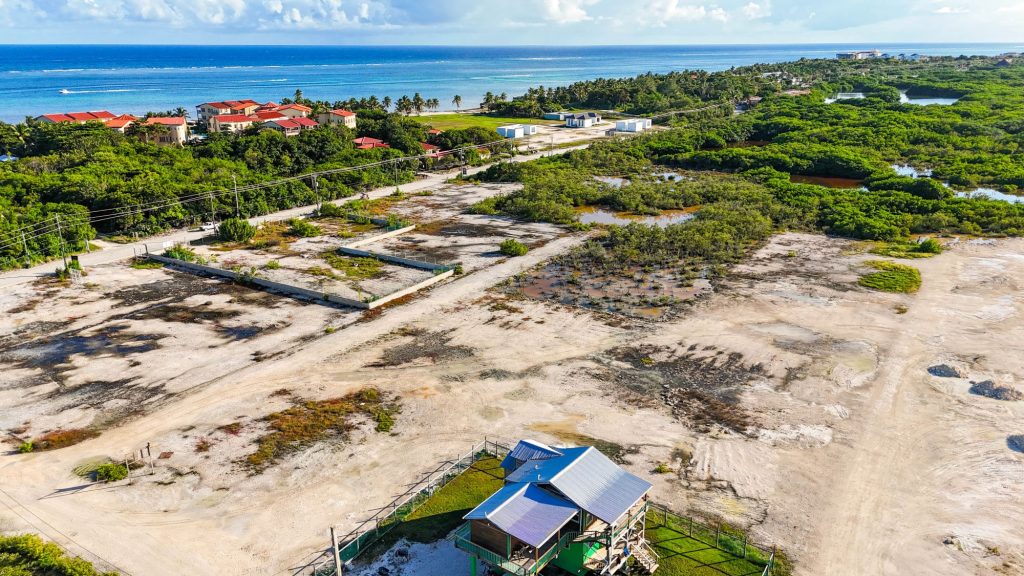 Lot near san pedro town with ocean views