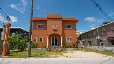 Lone Star turnkey restaurant for sale in San Pedro Belize with paved road frontage