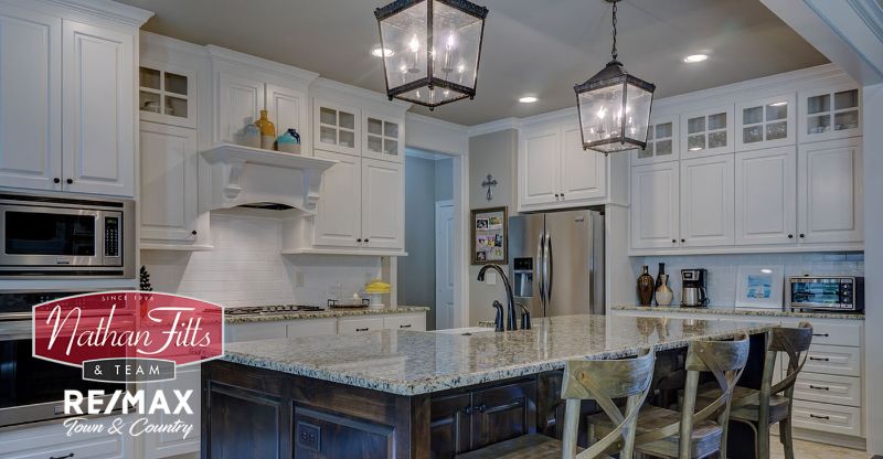 modern kitchen area