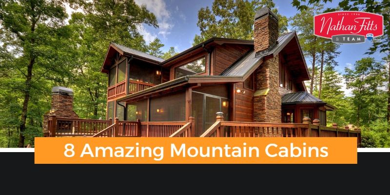 wooden style house in the middle of the forest