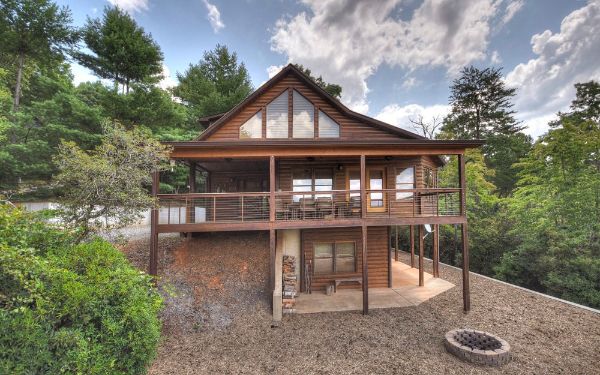 wooden house