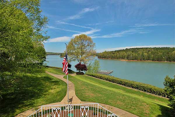 View from a home on Lake Nottely