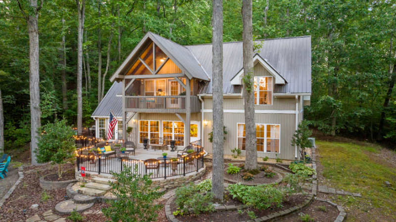 Riverfront living has never looked this good in Hiawassee.