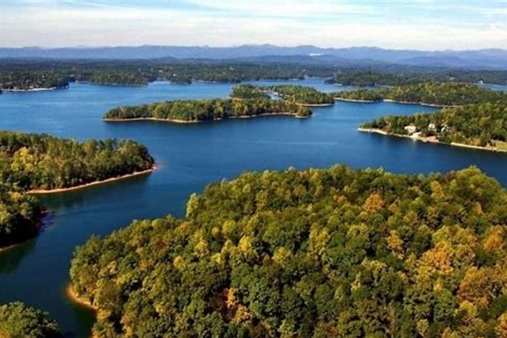 Lake Nottely in Georgia