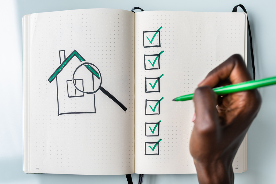 Real Estate House Appraisal Checklist. Home Check