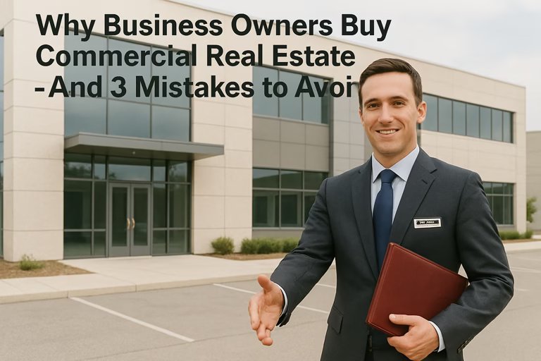 Why Business Owners Buy Commercial Real Estate – And 3 Mistakes to Avoid!