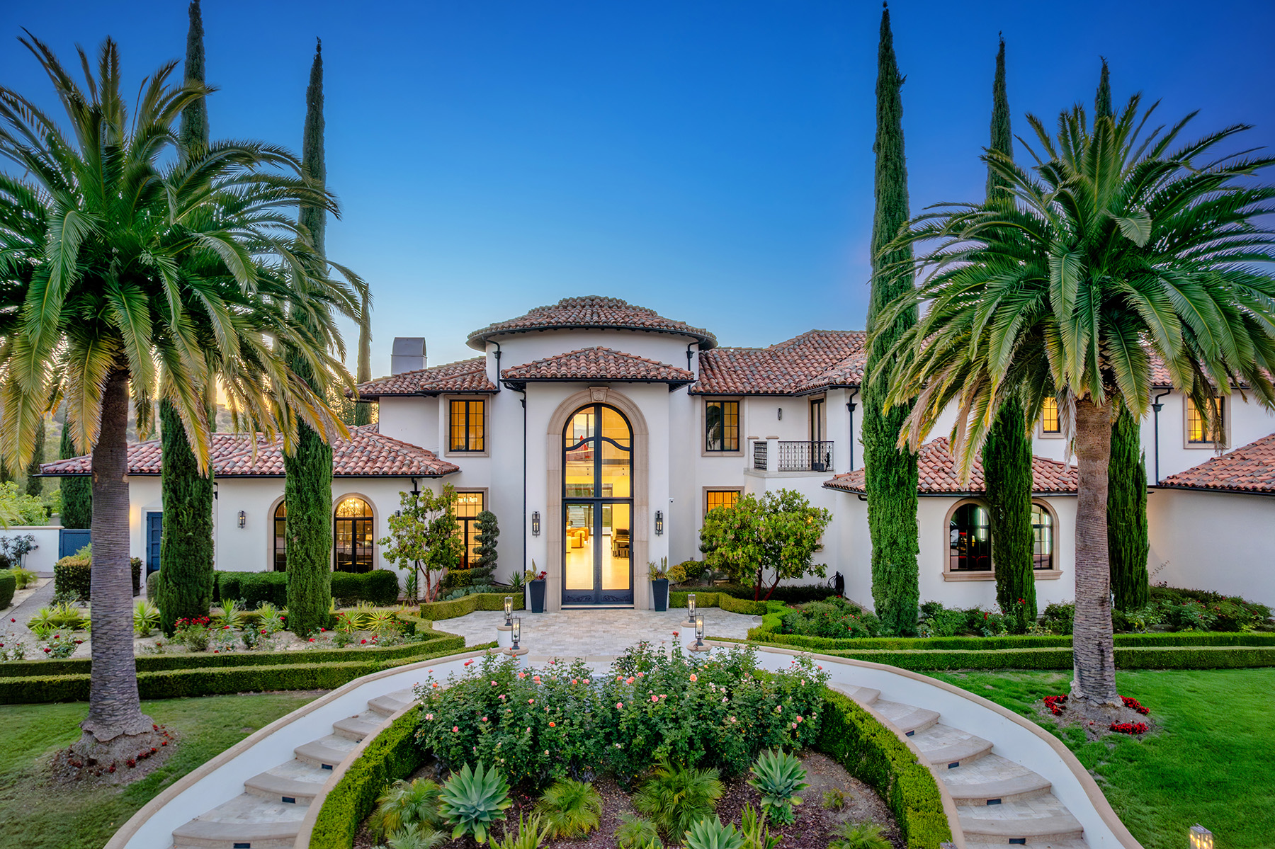 Aerial view of 25201 Prado Del Misterio, Calabasas, CA 91302