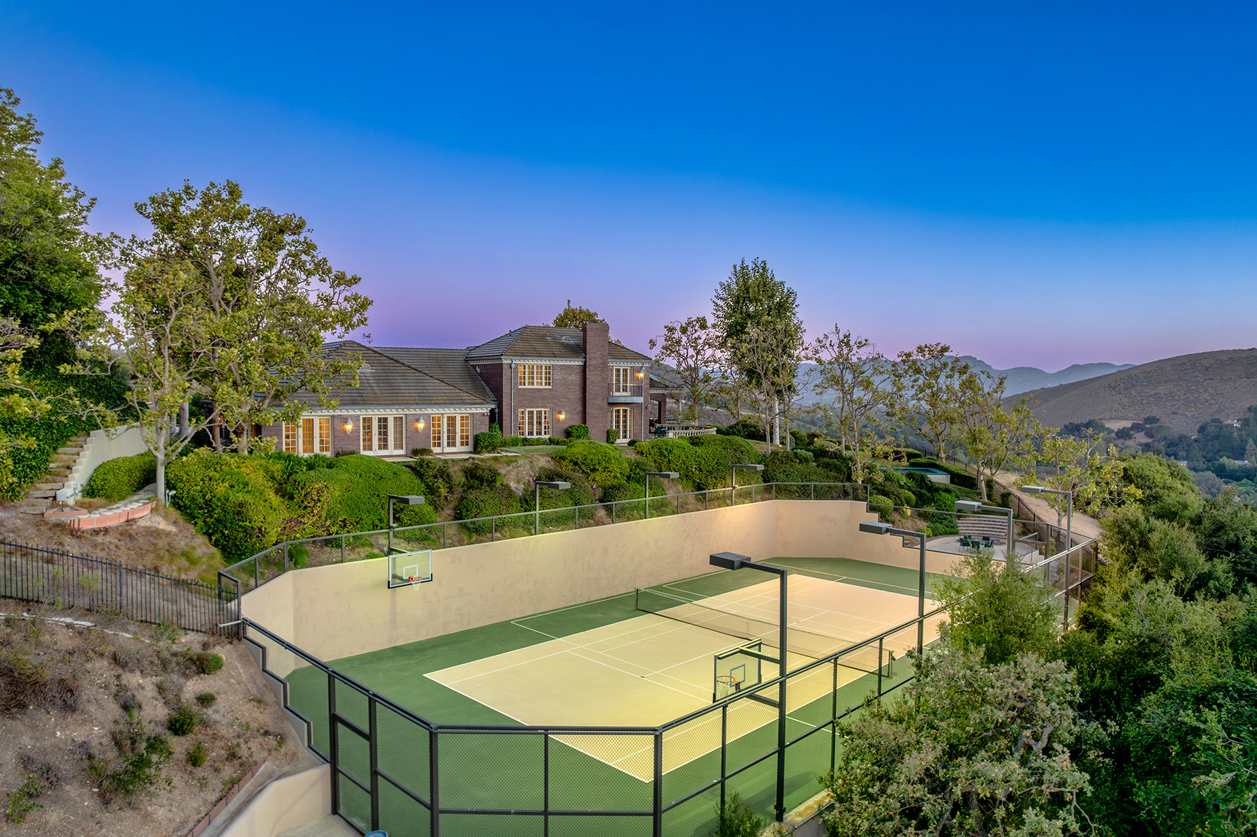 Aerial view of 4286 Coachman Circle, Westlake Village, CA 91362