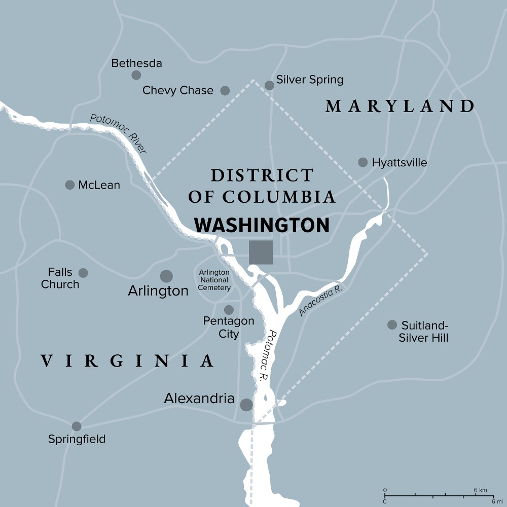 Washington Map
