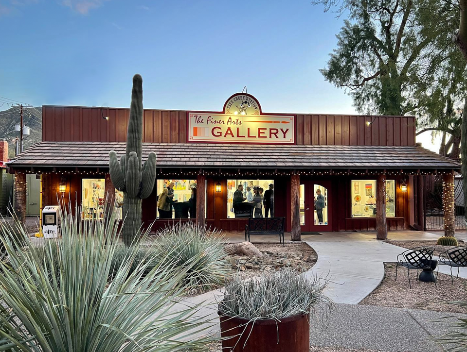 The Finer Arts Gallery in Cave Creek