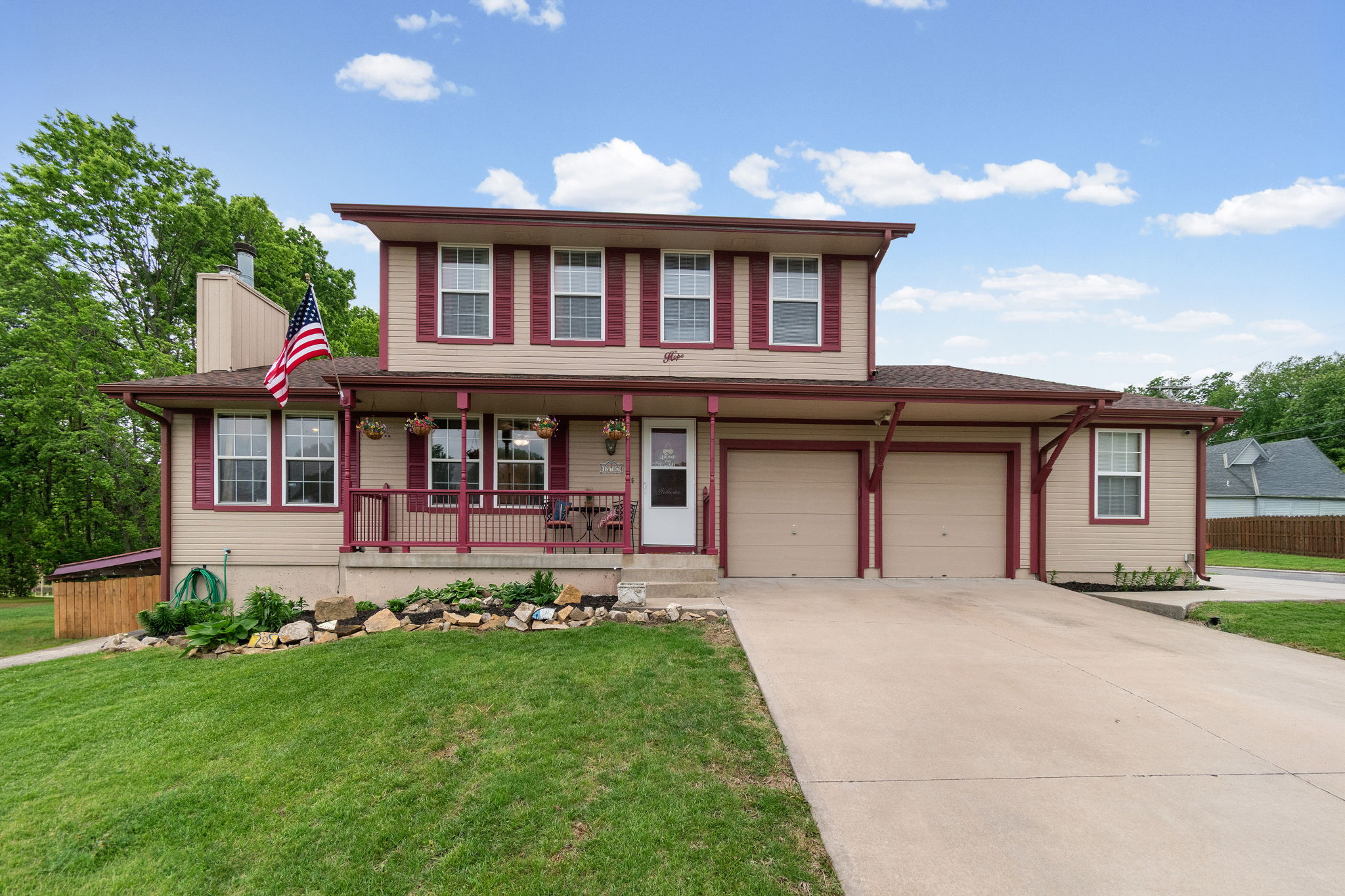15707 E 3rd Terrace Court S front exterior — Three Trails, Independence