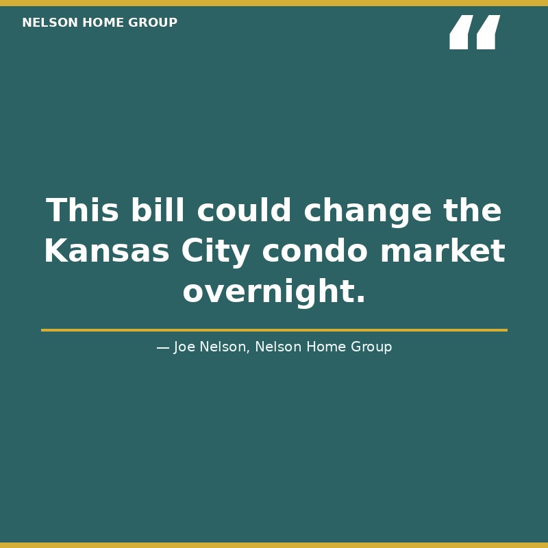 Condo Market Pull Quote — VA Loan 2026 This bill could change the Kansas City condo market overnight.