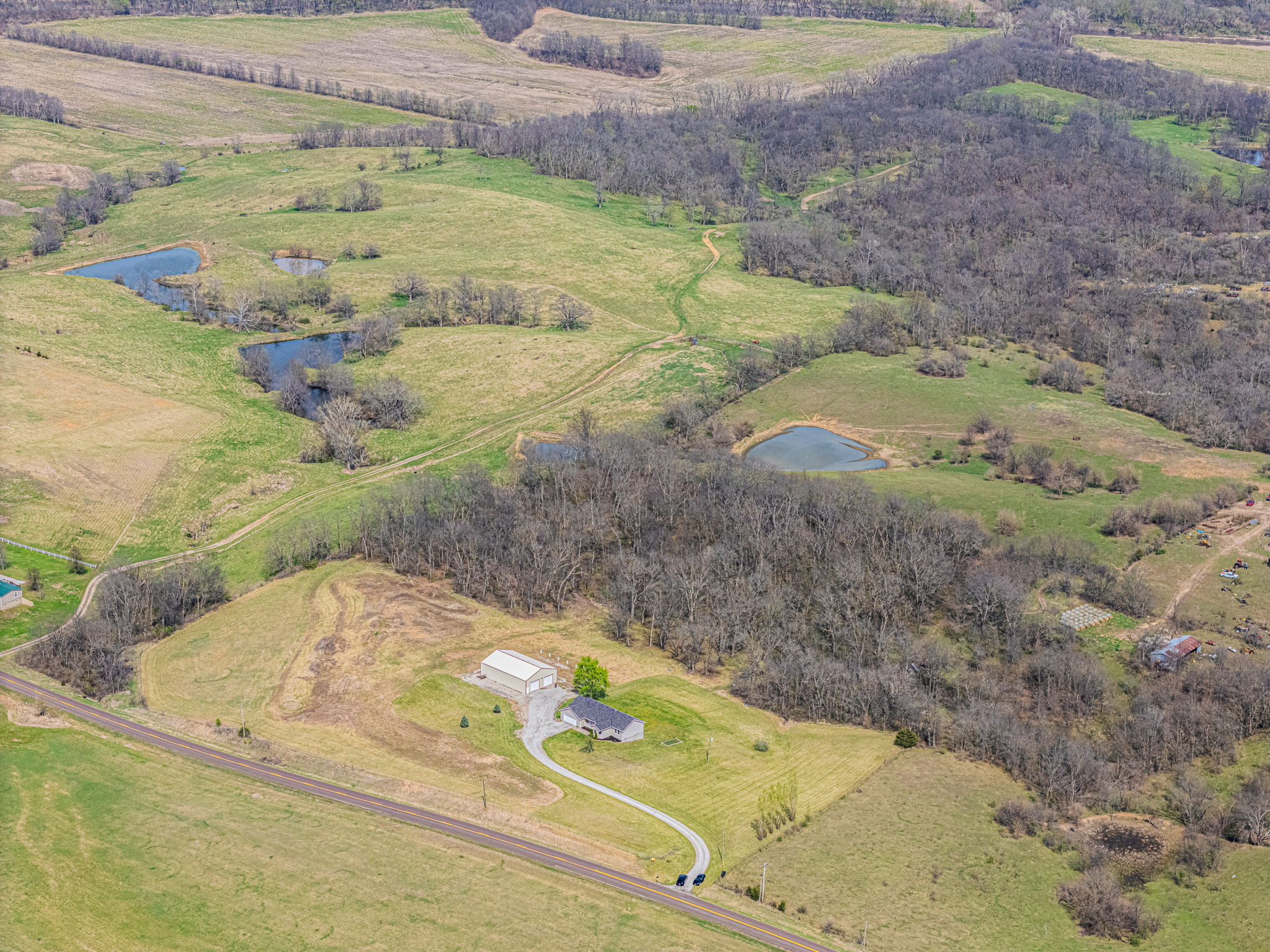 15 acres of pasture, woods, and cut trails