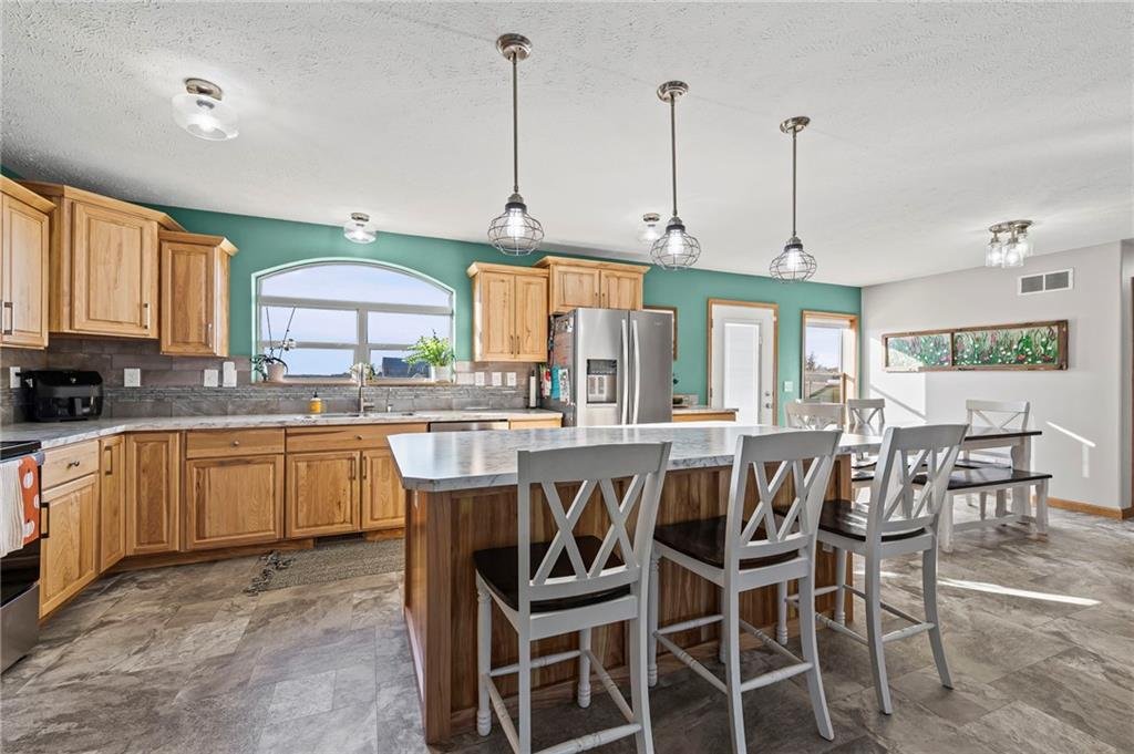 27455 Stephanie Lane Weston MO kitchen with island