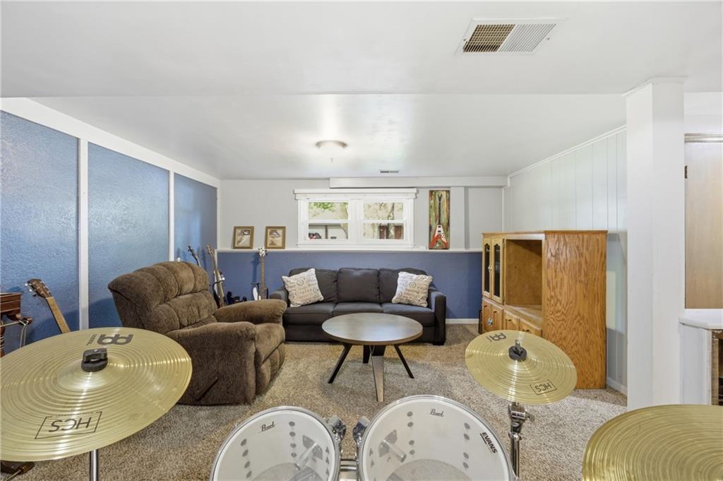 The living room