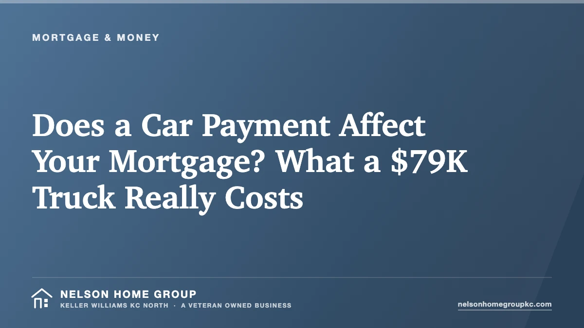 Does a Car Payment Affect Your Mortgage? What a $79K Truck Really Costs