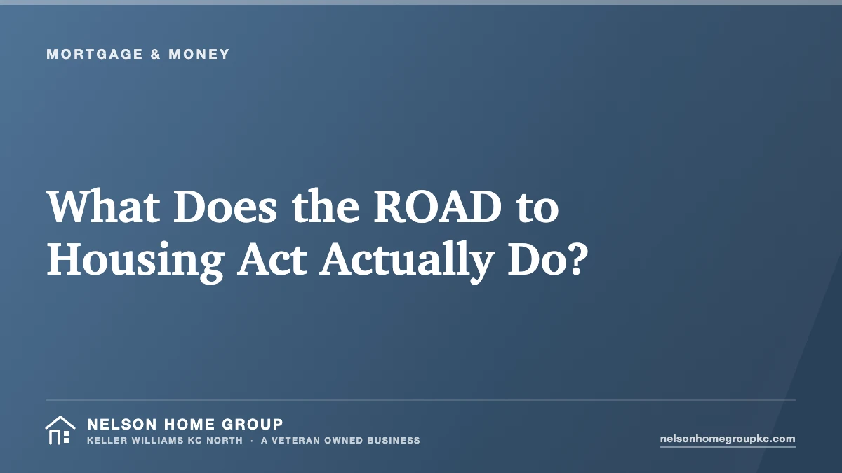 What Does the ROAD to Housing Act Actually Do?