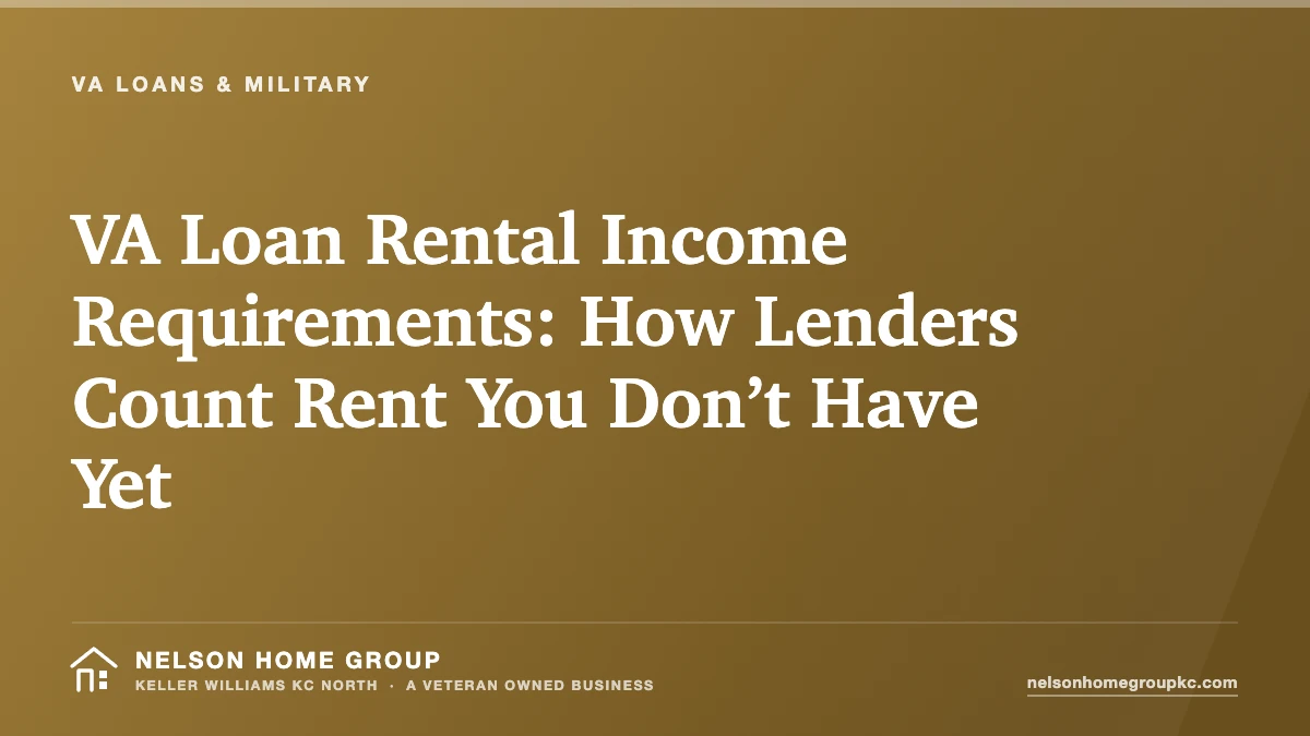 VA Loan Rental Income Requirements: How Lenders Count Rent You Don’t Have Yet