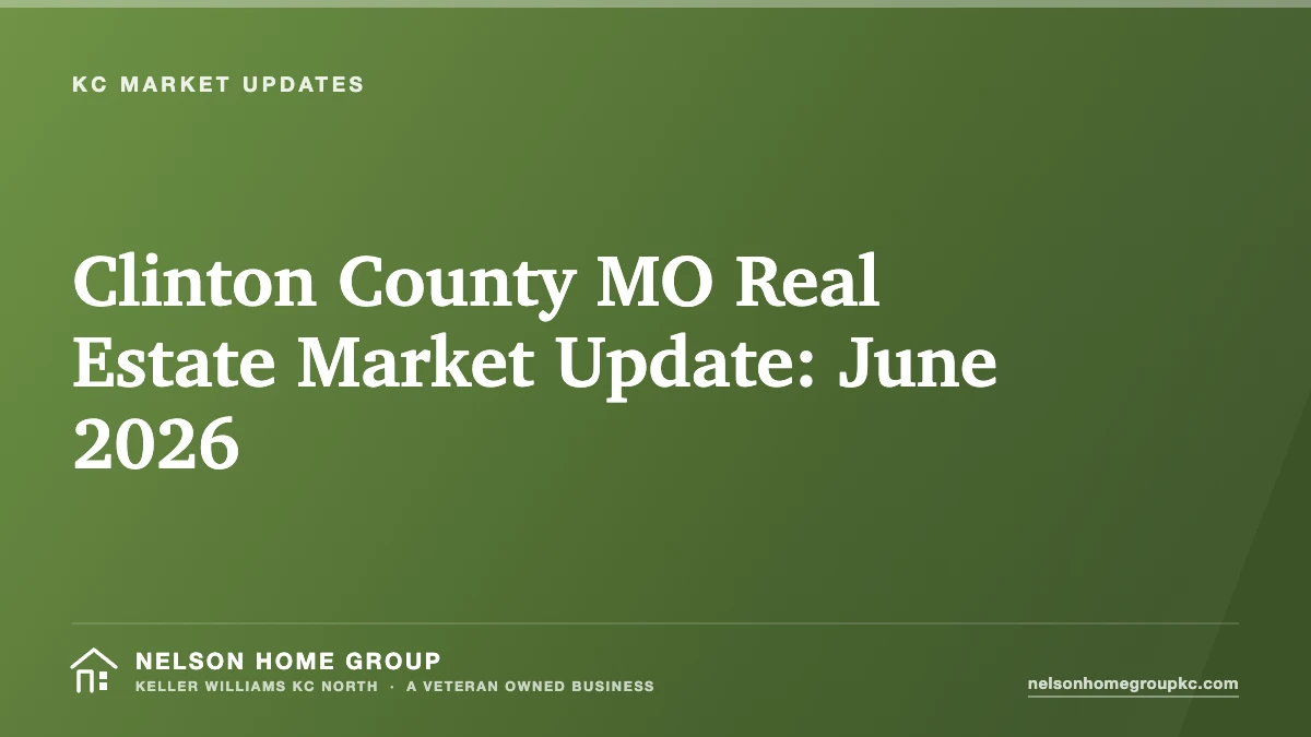 Clinton County MO Real Estate Market Update: June 2026