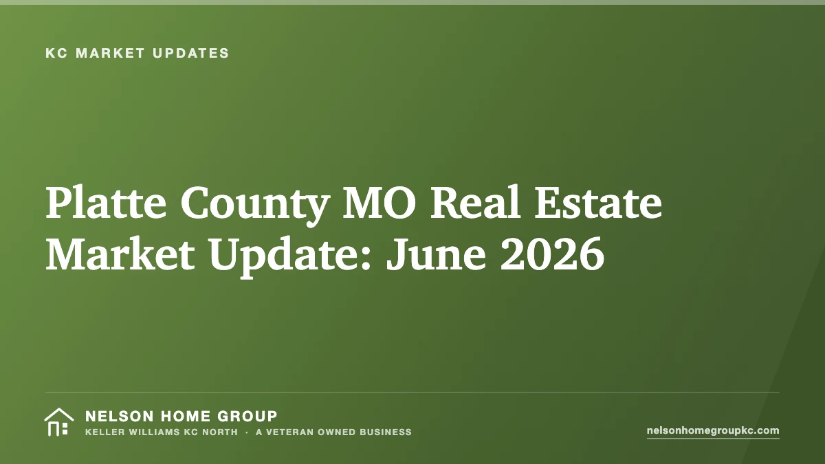 Platte County MO Real Estate Market Update: June 2026
