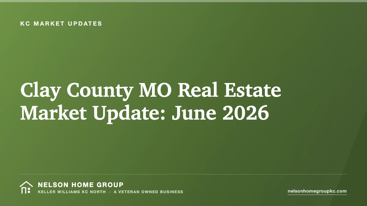 Clay County MO Real Estate Market Update: June 2026