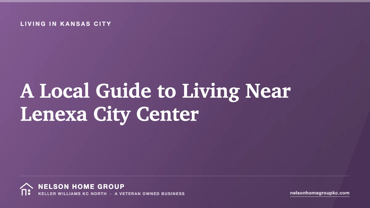 A Local Guide to Living Near Lenexa City Center